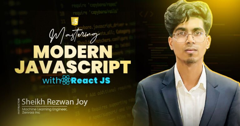 Modern JavaScript Course with React JS