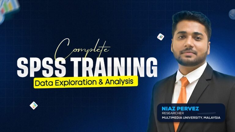 SPSS Complete Course for Research & Data Analysis