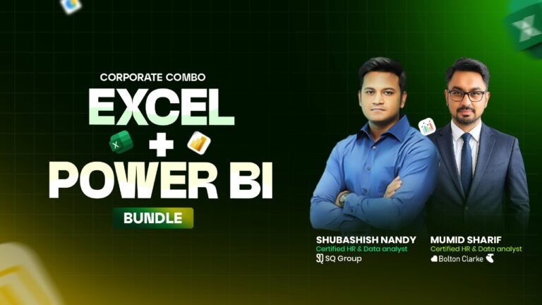 Excel Essentials and Power BI Data Analytics Bundle