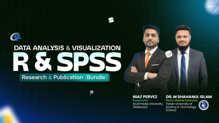 Data Analysis and Visualization with R & SPSS: Basic to Advanced