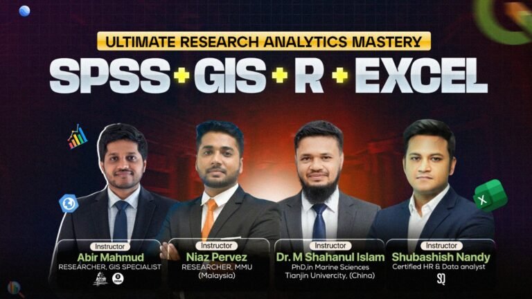SPSS + GIS + R + Excel: Advanced Data & Spatial Analysis Mastery