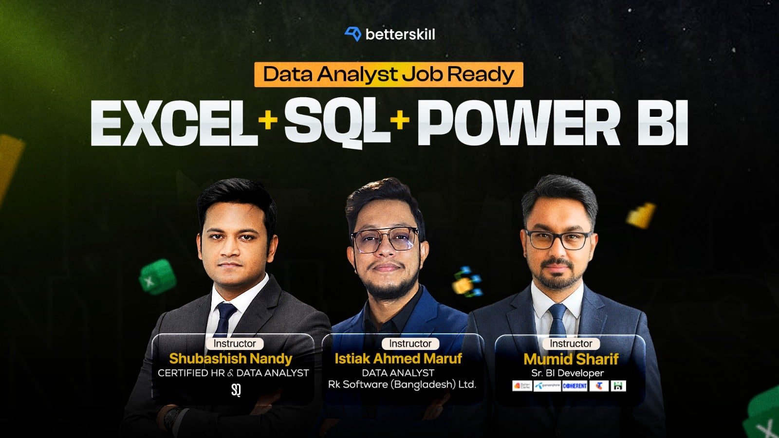 Data Analyst Job Ready: Master Excel, SQL & Power BI