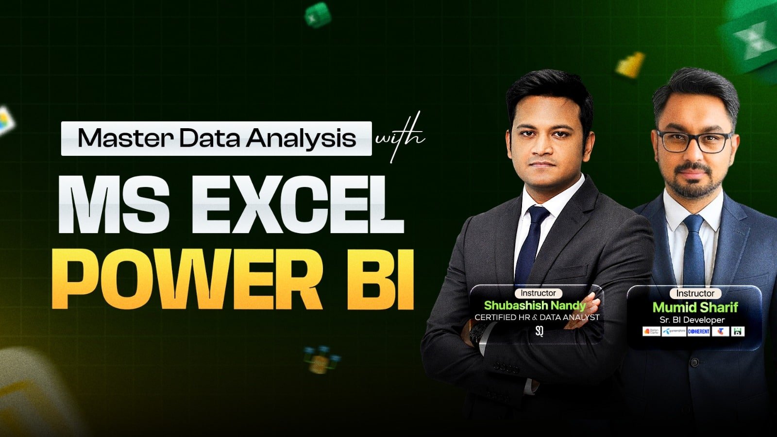 Master Data Analysis with Microsoft Excel & Power BI