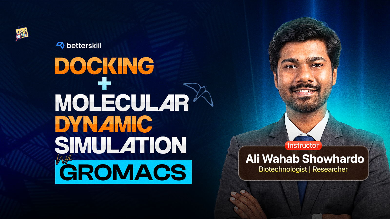 Molecular Docking & MD Simulation with GROMACS