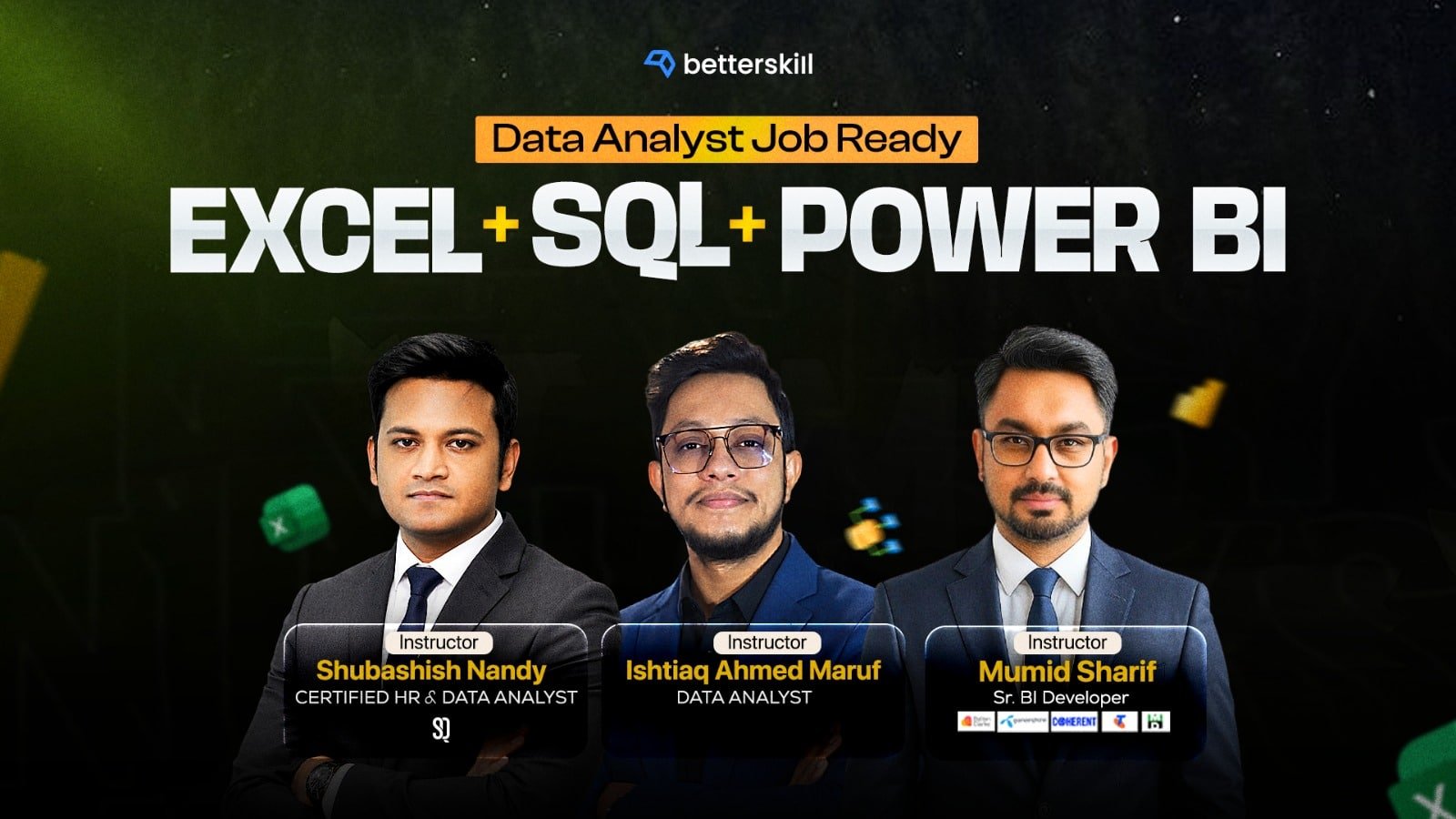 Data Analyst Job Ready: Master Excel, SQL & Power BI